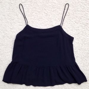 Ann Taylor Loft Black Top